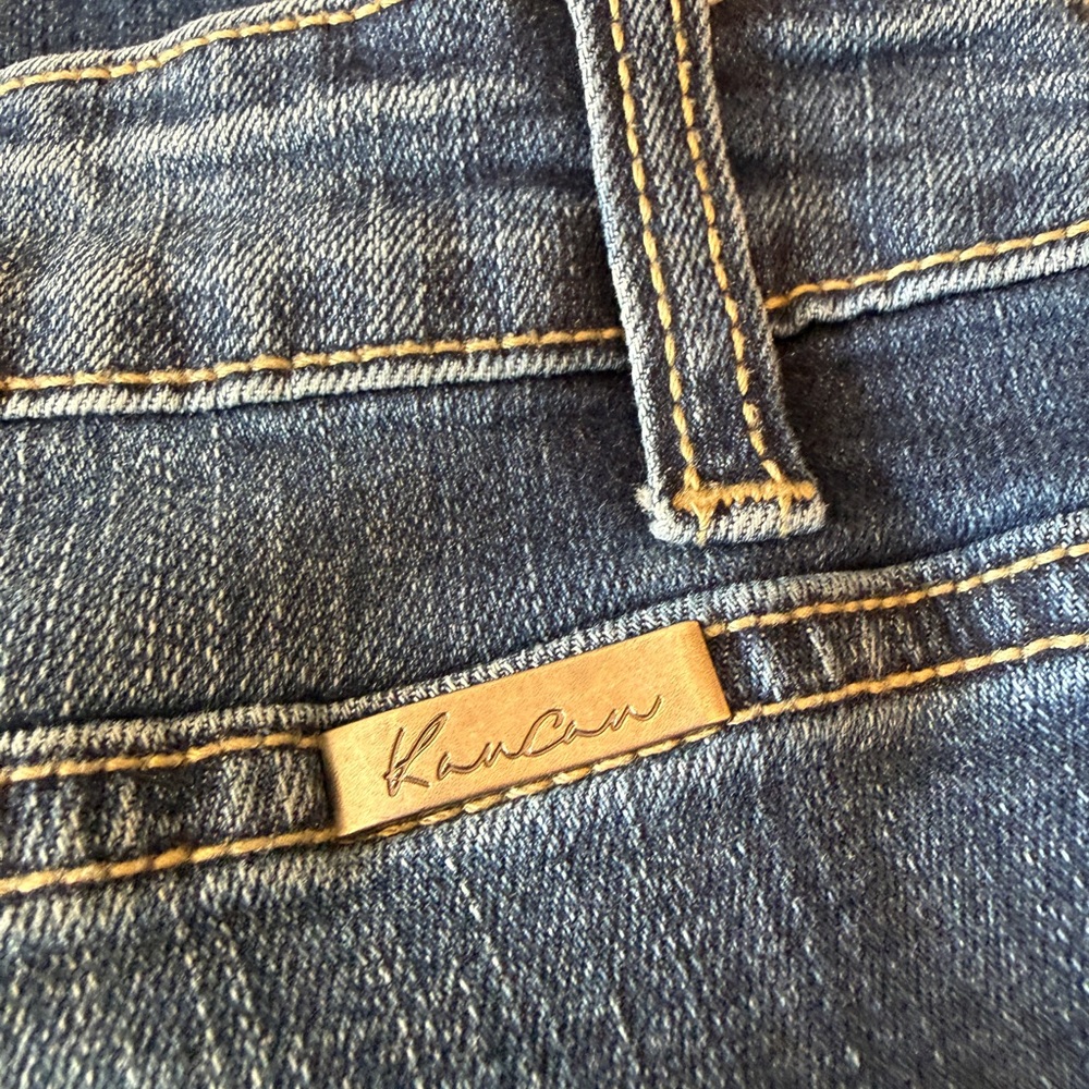 KanCan High Rise Distressed Blue Jeans - Picture 10 of 15